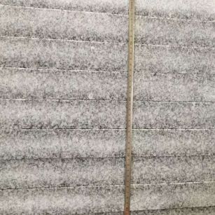 鹤岗 芝麻白火烧成品厚薄均匀，B料价格接近A料质量