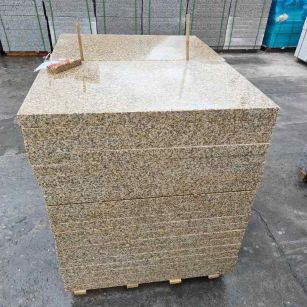 鹤岗 湖北黄金麻花岗岩石材荔枝面外墙石材