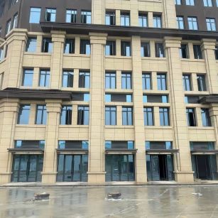 鹤岗 黄金麻花岗岩荔枝面小区外墙干挂