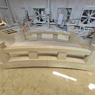 鹤岗 芝麻灰花岗岩异形加工-拱桥，石桥