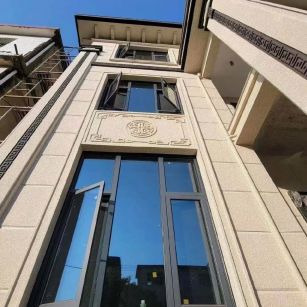 鹤岗 黄金麻荔枝面别墅外墙干挂效果展示