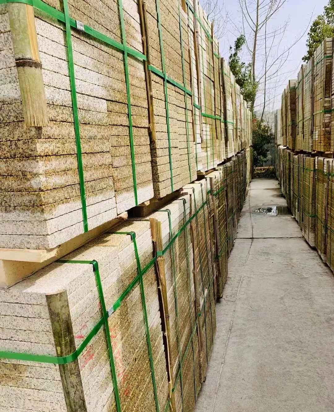 鹤岗 黄金麻花岗岩荔枝面地铺石