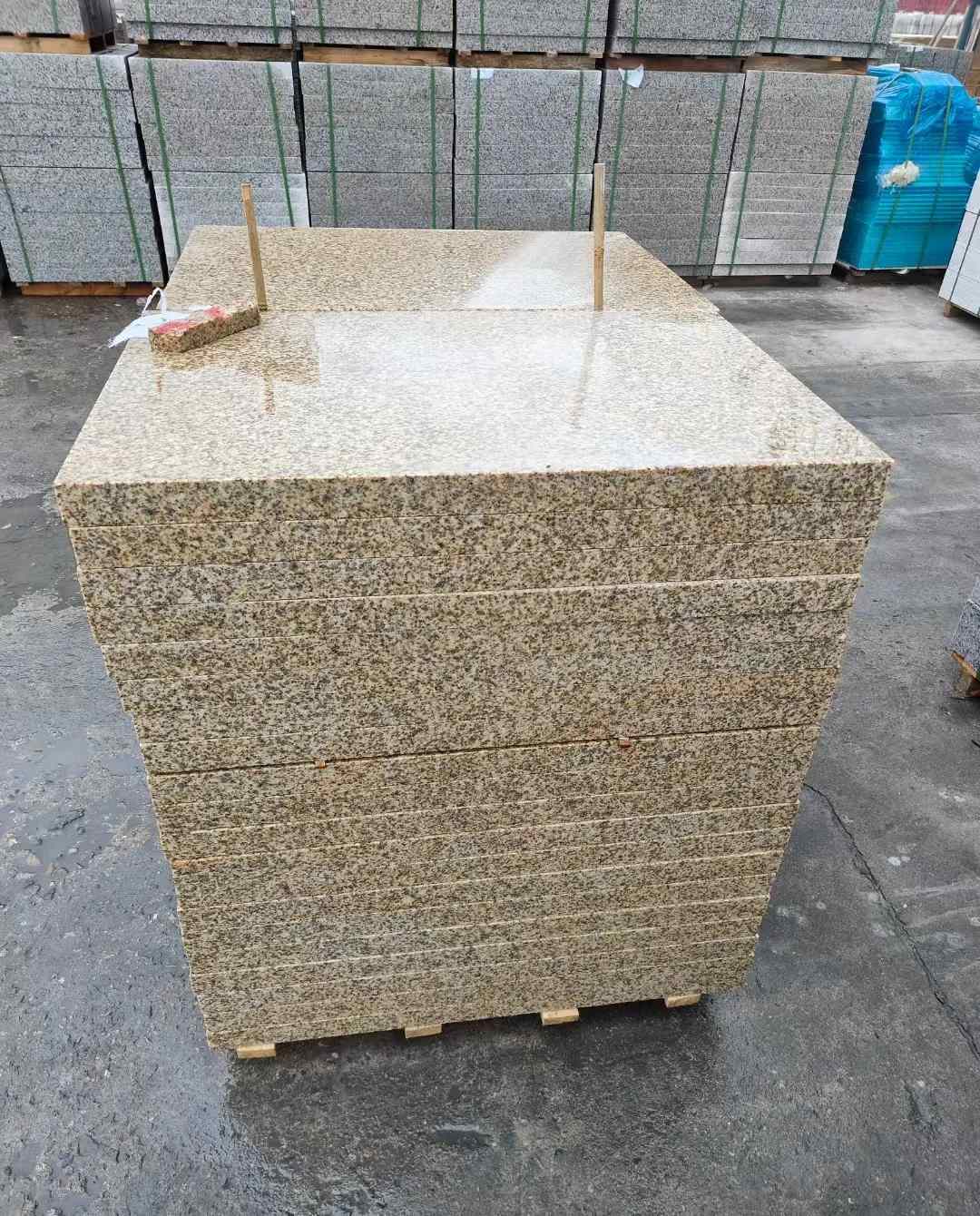 鹤岗 湖北黄金麻花岗岩石材荔枝面外墙石材