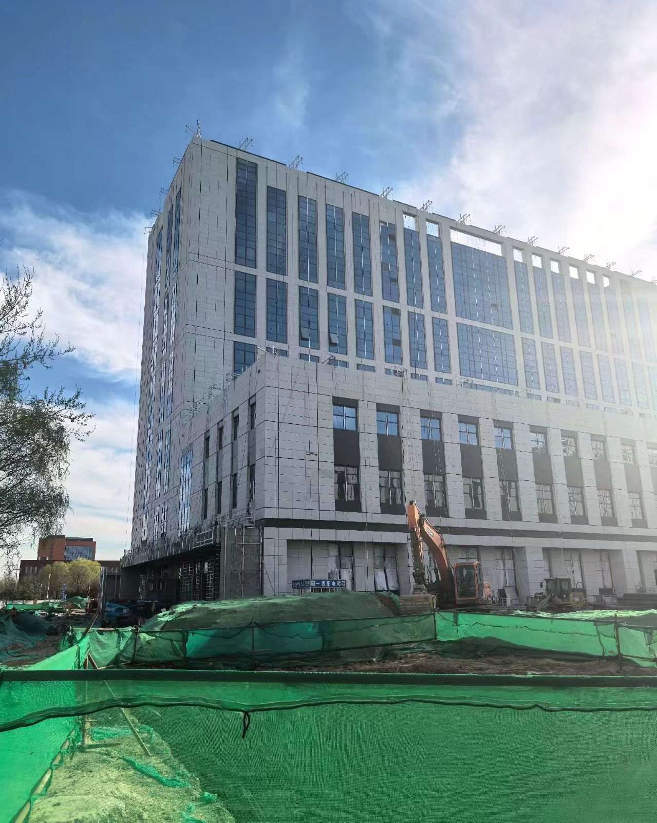 鹤岗 白麻花岗岩石材外墙干挂