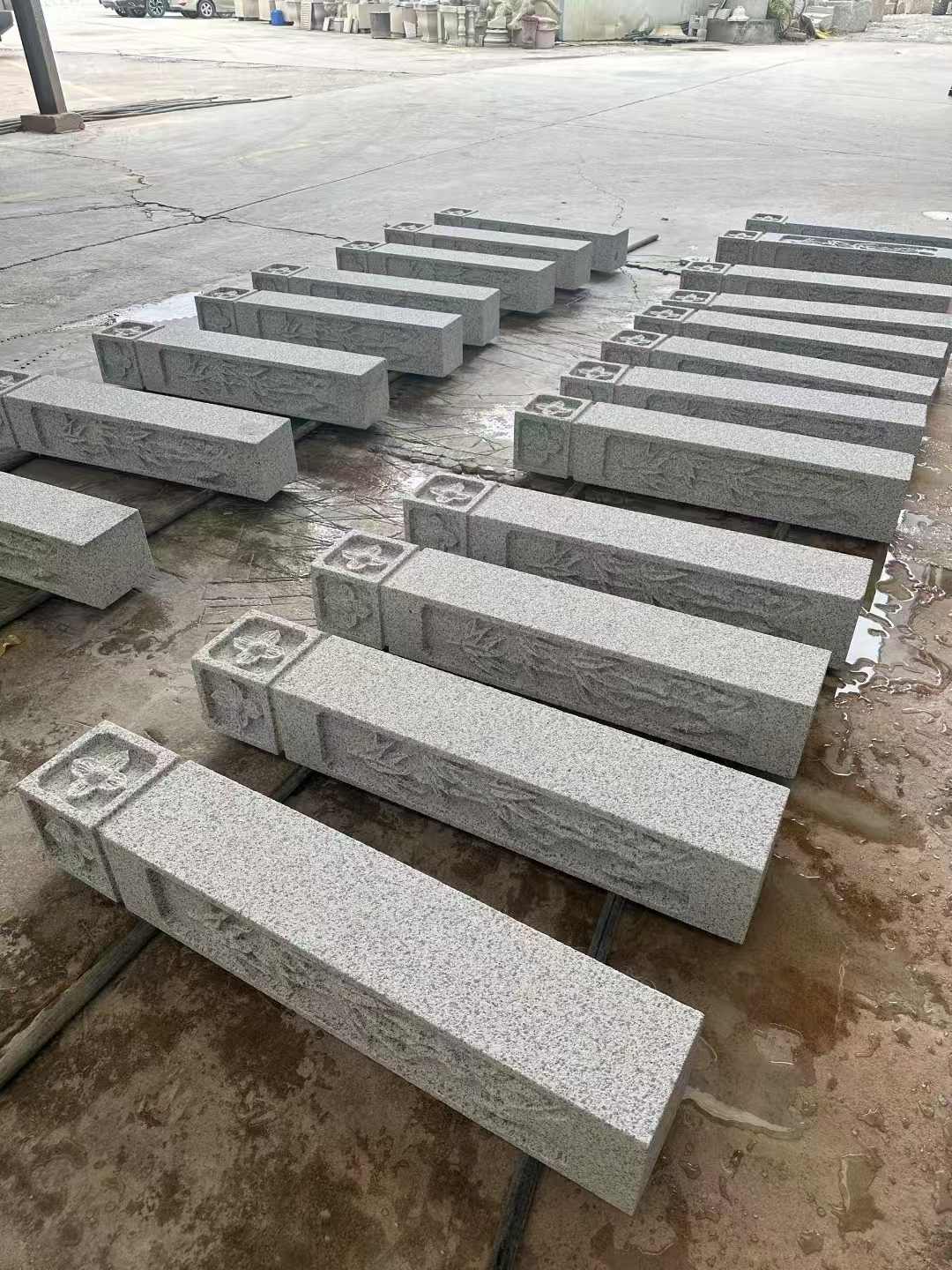 鹤岗 白麻方柱雕花防水